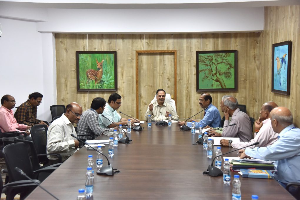 Chief Secretary held a Meeting with officials at Secretariat
