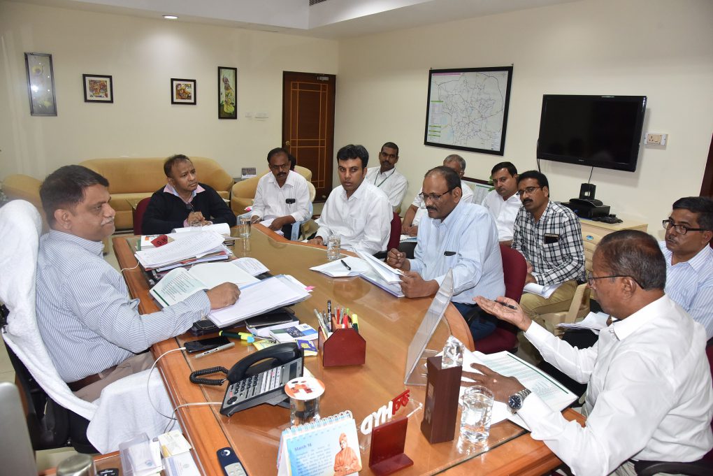 (MA&UD) Department held a Meeting on Jawaharnagar dump yard